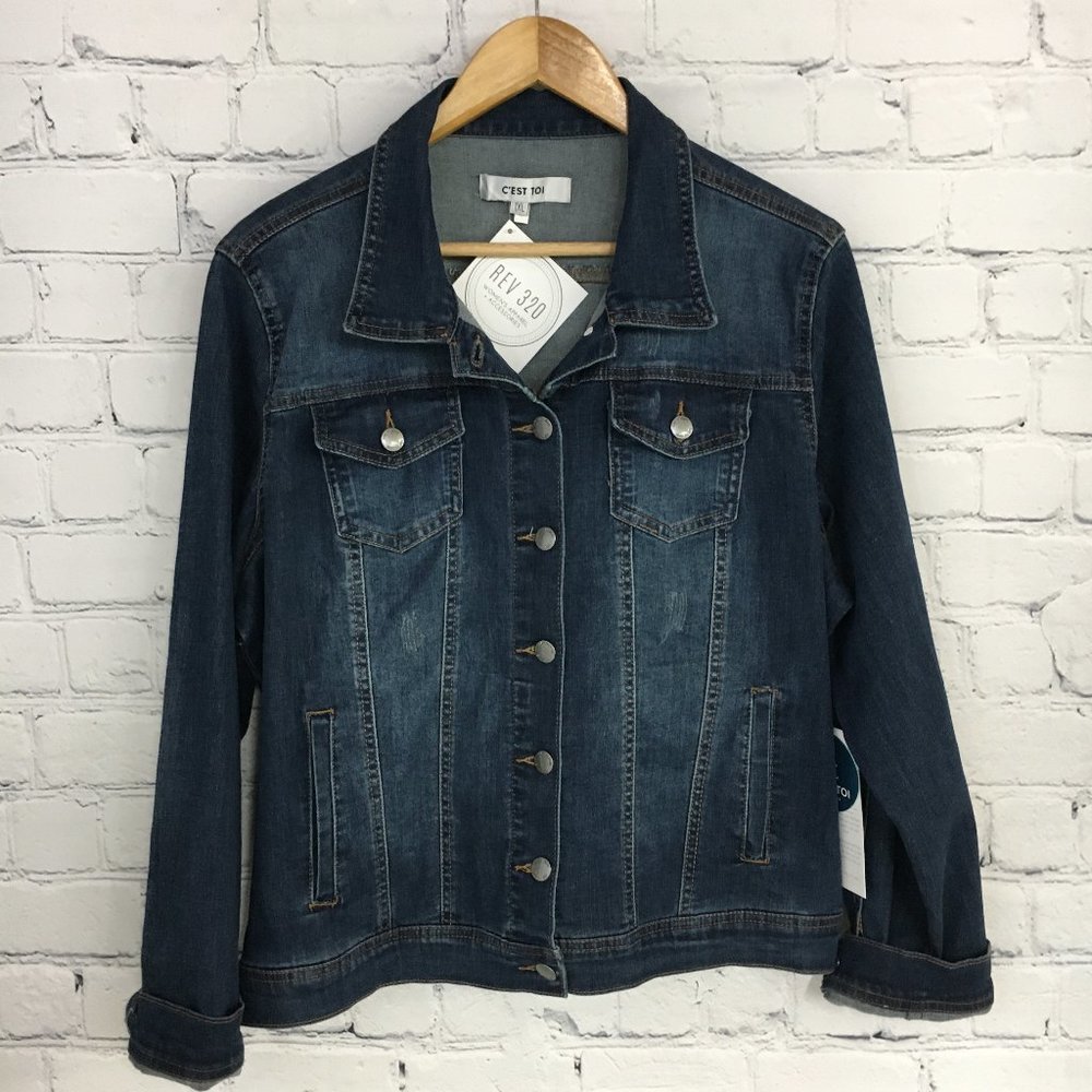PLUS essential denim jacket